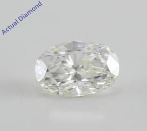 Oval Cut Loose Diamond (0.72 Ct, I, SI1)