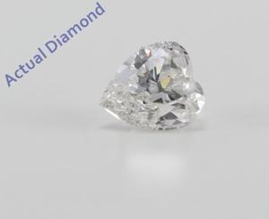 Heart Cut Loose Diamond (0.81 Ct, I Color, SI3 Clarity)