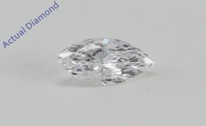 Marquise Cut Loose Diamond (0.28 Ct, D Color, SI2 (K.M. Treated) Clarity) IGL Certified