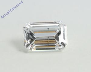 Emerald Cut Loose Diamond (0.78 Ct, D Color, SI2 Clarity) GIA Certified