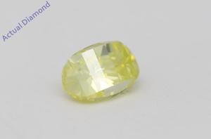 Oval Millennial Sunrise (Limited Edition) Loose Diamond 0.43 Ct Yellow/green Irradiated Color VS Clarity