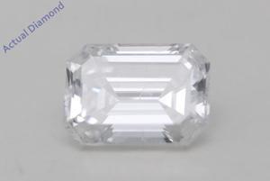 Emerald Cut Loose Diamond 0.78 Ct,E Color,VVS1 Clarity IGL Certified