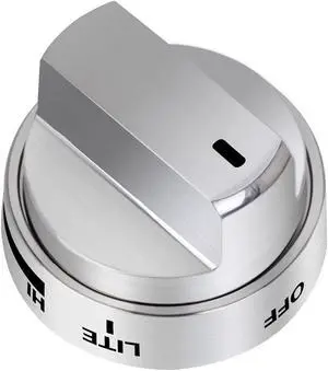 LG AEZ73453509 Gas Burner Control Knob (Chrome)