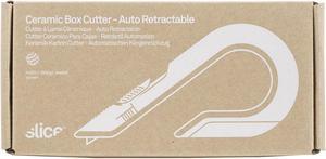 Slice Ceramic Box Cutter W/ Auto Retracting Blade, Green