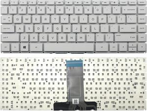 New keyboard for HP 14-BS 14M-BA 14-BW 14G-BR 14-BP 14T-BA 14M-BA 14-BA 14-BF 14-BE 14S-BE 14-BC 14S-BC 240 G6 245 G6 246 G6 Series US Layout No Frame No Backlit White