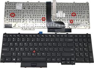 US Layout Keyboard for Lenovo ThinkPad P50(20EN/20EQ) P70(20ER/20ES) P51 P71 Without Backlit P/N: 00PA288 SN20K85114 00PA247 0BH00HH SN20H35156 00PA329 00PA247 (NOT for P50S P51S)