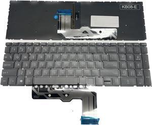 LIXSUNTEK Replacement Keyboard for HP Envy X360 15-EE 15M-EE 15-ED 15M-ED 17-CG Series, HP Envy 15M-EE0013DX 15M-EE0023DX 15M-ED0023DX Laptop Keyboard with Backlit US Layout TPN-C149 TPN-W140, Black