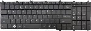 LIXSUNTEK Laptop Keyboard Compatible with Toshiba Satellite C650 C655 C655D C660 C665 C675 L550 L650 L655 L670 L675 L675D L750 L750D L755 L770 B350 Black US