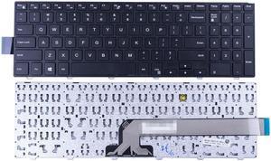 LIXSUNTEK Replacement No Backlight Keyboard for Dell Inspiron 15 3000 3541 3542 3543 3552 3553 3558 3559/15 5000 5542 5543 5545 5547 5548 5552 5557 5558 5559/17 5000 5748 5749 5755 5758 5759 Laptop