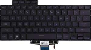 LIXSUNTEK Keyboard with Backlight Replacement for ASUS ROG Zephyrus GU603 GU603H GU603HE GU603HM GU603HR GU603Z GA503 GA503Q GA503QS GA503QR GA503QM M16 G16 M15 G15 Series Laptop US Layout Backlit