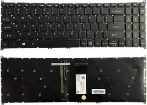 LIXSUNTEK Backlit Keyboard replacement for Acer Aspire 5 A515-43 A515-52 A515-53 A515-54 A515-55, Aspire A315-22 A315-34 A315-42 A315-54 A315-55 A315-56 Series Laptop US Layout