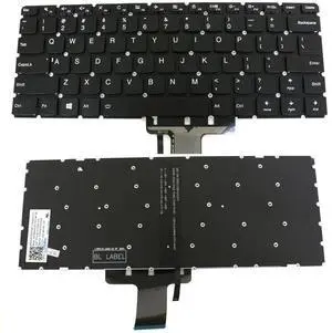 LIXSUNTEK New Laptop Replacement Keyboard Fit Lenovo Yoga 710-14IKB 710-14ISK 710-15IKB 710-15ISK US Layout (with Backlight)