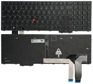 LIXSUNTEK NON-Backlit Keyboard for Lenovo Thinkpad T16Gen 1 T16Gen 2/P16vGen 1 P16vGen 2/P16sGen 1 P16sGen 2/ThinkpadL15Gen 3 L15Gen 4 Laptop US Black