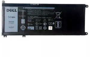 56Wh 33YDH Battery for Dell Inspiron 17 7000 7778 7779 7786 7773 15 7577 7588 G3 3579 3779 G5 5587 G7 7588 Latitude 13 3380 14 3490 15 3590 3580 PVHT1 P30E 81PF3 081PF3 H754V 15.2V