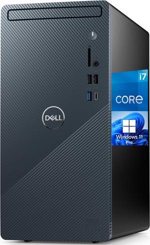 Dell Inspiron 3910 Mini-Tower Desktop Computer, Intel Core i7-12700, 32GB RAM, 2TB SSD NVMe + 1TB HDD, AX Wi-Fi, Bluetooth, SD Card Reader, HDMI, VGA - Windows 11 Pro