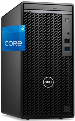 Dell Optiplex 7010 Tower Computer - Intel Core i5-12400, 32GB RAM, 1TB NVMe SSD, Intel UHD graphics 770, 2-Monitor Support, DisplayPort, HDMI, DVDRW, Wi-Fi, BT, Windows 11 Pro, 7000 Desktop