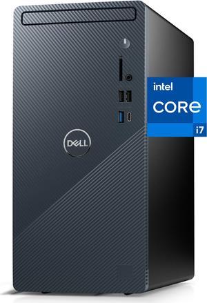 Dell 3020 Inspiron Tower Computer - Intel i7-13700, 32GB RAM, 1TB NVMe SSD, DisplayPort, HDMI, DVDRW, Wi-Fi, BT, Windows 11 Pro, 3000 Desktop