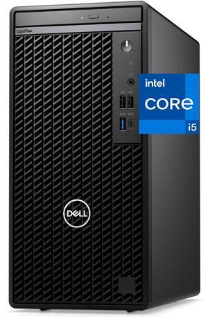 Dell Optiplex 7020 Tower Computer - Intel i5-12400, 16GB RAM, 512GB NVMe SSD, Intel UHD graphics 730, 2-Monitor Support, DisplayPort, HDMI, DVDRW, Wi-Fi, BT, Windows 11 Pro, 7000 Desktop