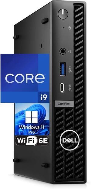 Dell OptiPlex 7020 Micro Computer, Intel Core i9-12900K, 64GB RAM, 4TB NVMe SSD, USB Type-C, Built-in-WiFi, BT, Display Port, HDMI, Windows 11 Pro, Black 7000 Desktop