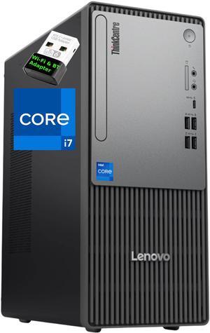 Lenovo ThinkCentre Neo 50T Gen 5 Tower Computer - Intel Core i7-13700K, 16GB Ram, 512GB NVMe SSD, HDMI, VGA, USB-C, Card Reader, Wi-FI / BT Adapter, Windows 11 Pro