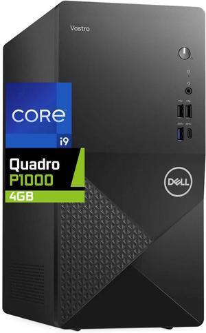Dell Vostro 3030 Tower Computer - Intel Core i9-12900K, 64GB RAM, 4TB NVMe SSD+4TB HDD, NVIDIA Quadro P1000,  USB C, DisplayPort, HDMI, Wi-Fi, Bluetooth, Windows 11 Pro - AI Copilot