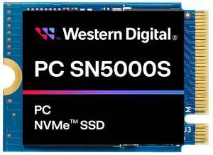 WD PC SN5000S 512GB NVMe PCIe Gen4x4 M.2 2280 SSD  High-Performance Internal Solid State Drive OEM Western Digital