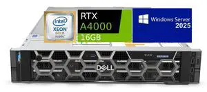 Dell Precision 7920 Rack Server, Dual Intel Xeon Gold 6246 (24 Cores Total), 256GB RAM, 4x 4TB 2.5" SSD, Raid 5, Nvidia RTX A4000 16GB Graphics, Windows Server 2025, High-Performance PC Workstation Dell Precision 7920 Rack Server, Dual Intel Xeon Gold 6246 (24 Cores Total), 256GB RAM, 4x 4TB 2.5" SSD, Raid 5, Nvidia RTX A4000 16GB Graphics, Windows Server 2025, High-Performance PC Workstation
