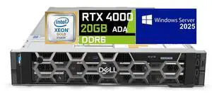Dell Precision 7920 Rack Server, Dual Intel Xeon Gold 6246 (24 Cores Total), 256GB RAM, 4x 4TB 2.5" SSD, Raid 5, Nvidia RTX 4000 ADA 20GB Graphics, Windows Server 2025, High-Performance PC Workstation Dell Precision 7920 Rack Server, Dual Intel Xeon Gold 6246 (24 Cores Total), 256GB RAM, 4x 4TB 2.5" SSD, Raid 5, Nvidia RTX 4000 ADA 20GB Graphics, Windows Server 2025, High-Performance PC Workstation