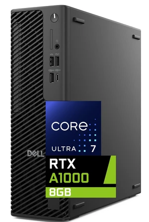 Dell Pro Max Slim Desktop, Intel Core Ultra 7-265, 32GB DDR5 RAM, 2TB SSD,Nvidia RTX A1000 8GB Graphics, Wi-Fi 6, Windows 11 Pro, FCS1250 Next-Gen Precision Business Workstation PC Dell Pro Max Slim Desktop, Intel Core Ultra 7-265, 32GB DDR5 RAM, 2TB SSD,Nvidia RTX A1000 8GB Graphics, Wi-Fi 6, Windows 11 Pro, FCS1250 Next-Gen Precision Business Workstation PC