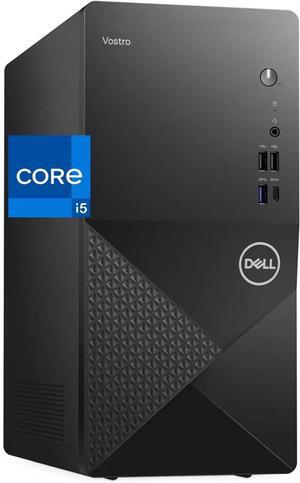 Dell Vostro 3030 Tower Computer - Intel i5-12400, 16GB RAM, 256GB NVMe SSD + 1TB HDD, Intel UHD Graphics 730, 2-Monitor Support, DisplayPort, HDMI, Bulit in Wi-Fi, BT, Windows 11 Pro - AI Copilot