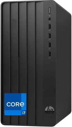 HP Pro 290 G9 Tower Computer - Intel i7-12700K, 64GB Ram, 2TB NVMe SSD, DisplayPort, HDMI, VGA,  USB Type-C, AX Wi-Fi, Bluetooth - Windows 11 Pro - AI Copilot