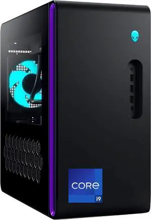Alienware Aurora R16 Gaming Computer -  Intel Core i9-14900K, 64GB RAM, 4TB NVMe SSD, Nvidia GeForce RTX4080 16GB Graphics, DisplayPort, HDMI, USB C, Built in WiFi, BT, Windows 11 HOME, Desktop, Black