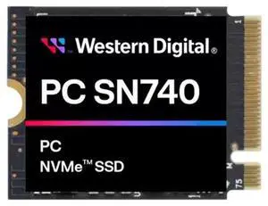 WD SN740 512GB NVMe PCIe Gen4 x4 M.2 2230 Internal SSD  Solid State Drive  OEM Western Digital