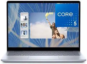 Dell Inspiron 14 7440 2-in-1 Laptop, 14" FHD+ Touchscreen, Intel Core 5 120U, 32GB DDR5 RAM, 1TB SSD, 1080p Webcam, Backlit Keyboard, Wi-Fi 6, Windows 11 Home - Ice Blue Dell Inspiron 14 7440 2-in-1 Laptop, 14" FHD+ Touchscreen, Intel Core 5 120U, 32GB DDR5 RAM, 1TB SSD, 1080p Webcam, Backlit Keyboard, Wi-Fi 6, Windows 11 Home - Ice Blue