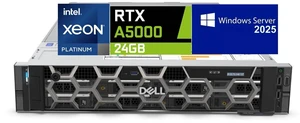 Dell Precision 7920 Rack Server, Dual Intel Xeon Platinum 8260 (48 Cores Total), 512GB RAM, 4x 4TB 2.5" SSD, Raid 5, Nvidia RTX A5000 24GB, Windows Server 2025, High-Performance PC Workstation Dell Precision 7920 Rack Server, Dual Intel Xeon Platinum 8260 (48 Cores Total), 512GB RAM, 4x 4TB 2.5" SSD, Raid 5, Nvidia RTX A5000 24GB, Windows Server 2025, High-Performance PC Workstation