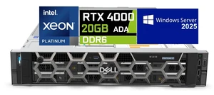 Dell Precision 7920 Rack Server, Dual Intel Xeon Platinum 8260 (48 Cores Total), 512GB RAM, 4x 4TB 2.5" SSD, Raid 5, Nvidia RTX 4000 ADA 20GB, Windows Server 2025, High-Performance PC Workstation Dell Precision 7920 Rack Server, Dual Intel Xeon Platinum 8260 (48 Cores Total), 512GB RAM, 4x 4TB 2.5" SSD, Raid 5, Nvidia RTX 4000 ADA 20GB, Windows Server 2025, High-Performance PC Workstation