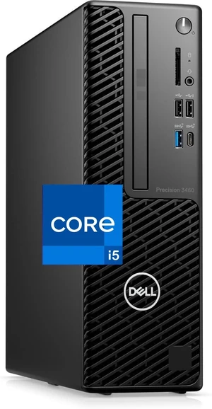 Dell Precision 3460 SFF Desktop, Intel Core i5-14500, 32GB DDR5 RAM, 1TB SSD, Intel UHD 770 Graphics, Wi-Fi 6E, Windows 11 Pro, D17S Business Workstation