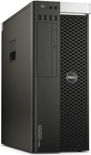 Dell Precision T5810 Workstation Server, Intel Xeon E5 1620 v3 3.5GHz, 256GB SSD + 4TB HDD, 8GB RAM, 4GB Nvidia Quadro K2200 4K 4-Monitor Support Video Card, USB 3.0, WIFI, Bluetooth, Windows 10 Pro