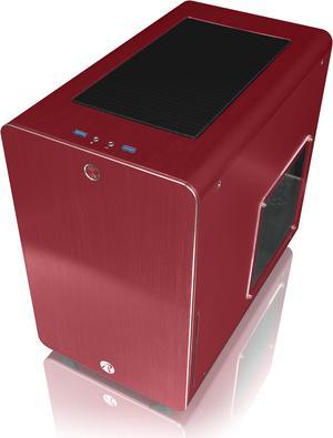 RAIJINTEK STYX RED, Alu Micro-ATX Case, Compatible With Regular ATX Power Supply, Max. 280mm VGA Card, 180mm CPU Cooler, Max. 240mm Radiator Cooling On Top,with A Drive Bay For Slim DVD On Side