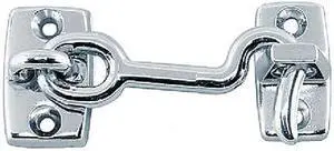 Perko 1199-DP2-CHR 2-1/4 DOOR HOOK C/P ZINC