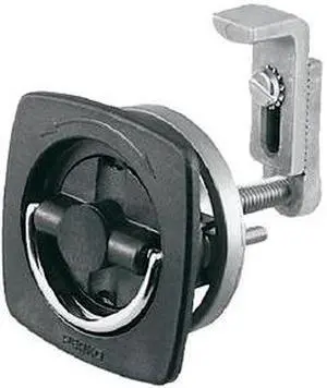 Perko 0932DP1BLK 2-1/2X2-1/2 BLK FLUSH LATCH