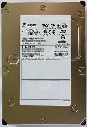 st373453fc 73GB 15000 RPM 8MB Cache Fibre Channel 3.5" Hard Drives