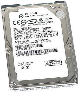 Hitachi GST Travelstar 5K250 HTS542516K9SA00 120GB 5400 RPM 8MB Cache SATA 1.5Gb/s 2.5" Notebook Hard Drive Bare Drive