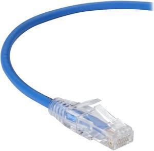BLACK BOX C6APC28-BL-05 CAT6A 500-MHZ SNAGLESS 28AWG STRANDED ETHERNET PATCH CABLE - UNSHIELDED (UTP), C