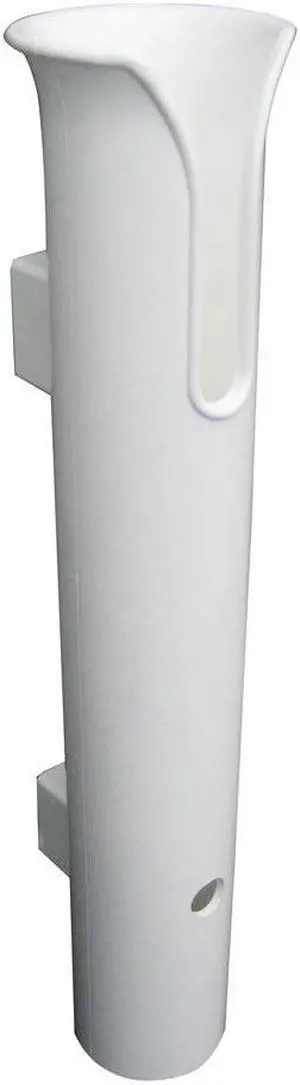 Taco P04-091W Plastic Rod Holder, White Finish