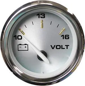 Faria Kronos 2"" Voltmeter (10-16 VDC)