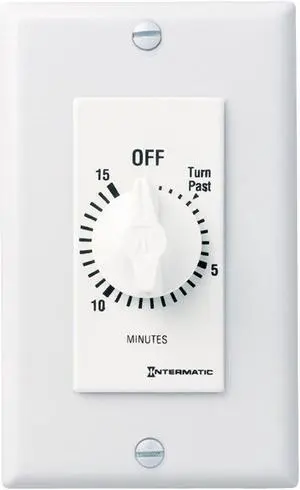 Intermatic Timer,Spring Wound,15 Min HAWA FD15MWC