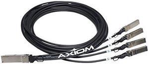 Axiom 470-AAFD-AX 470-Aafd : 40Gbase-Cr4 Qsfp+ To 4 10Gbase-Cu Sfp+ Passive Dac Cable Dell Compati