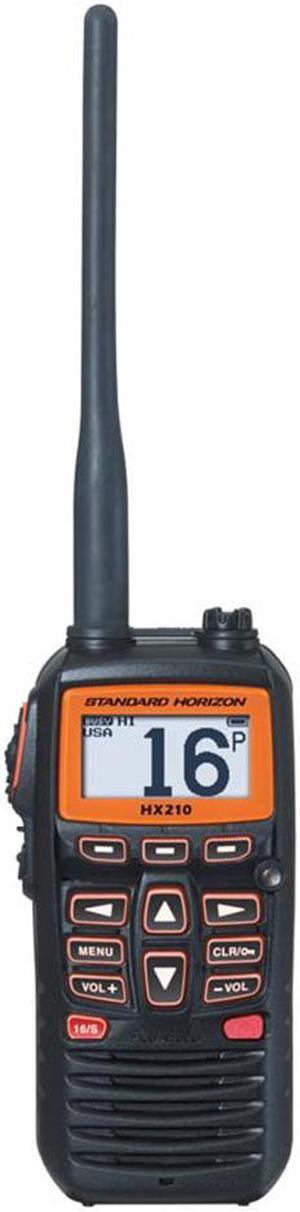 Standard Horizon Hx210 6W Floating Handheld Marine Vhf Transceiver