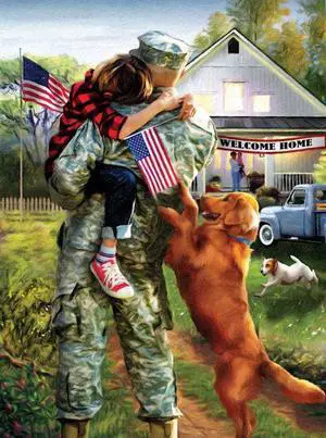 A Warm Welcome Home 1000 Piece Puzzle